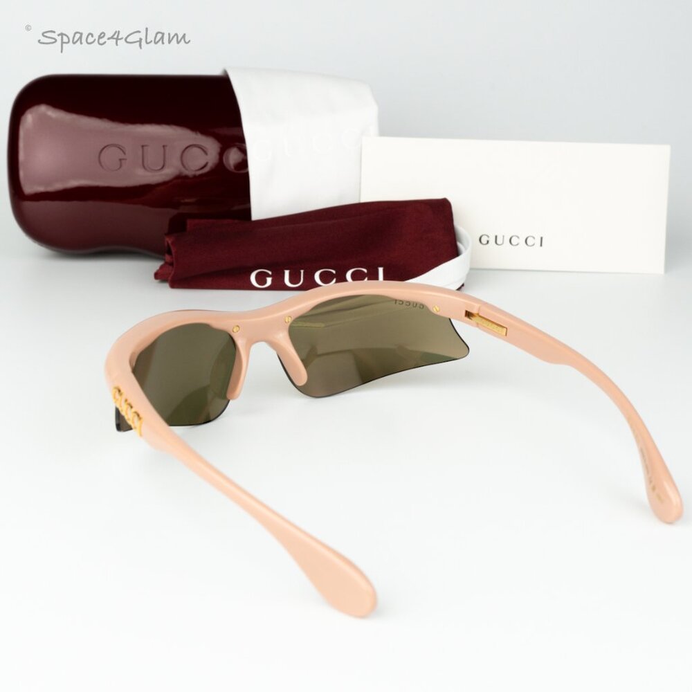 Gucci Women Sunglasses Pink Mirror Mask GG1774S 004 BRAND NEW - Picture 8 of 8